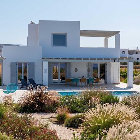 Villa Aura - Beachfront Villa With Private Pool Kastraki (Naxos) Exterior foto